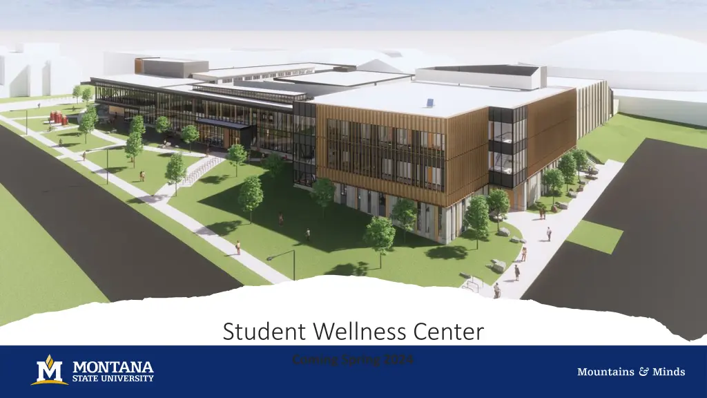 student wellness center coming spring 2024