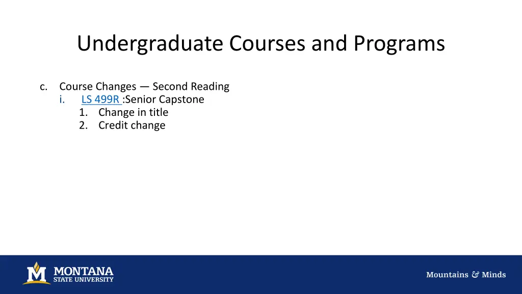 undergraduate courses and programs 2