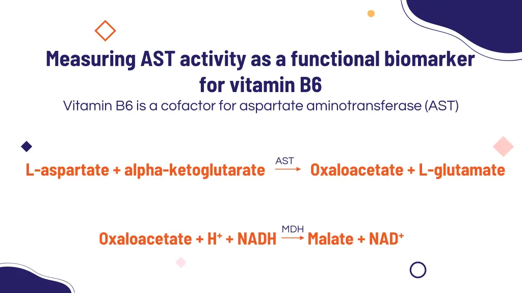 measuring ast activity as a functional biomarker