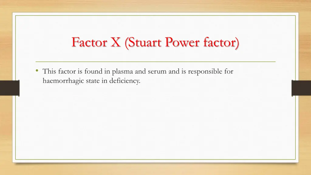 factor x stuart power factor