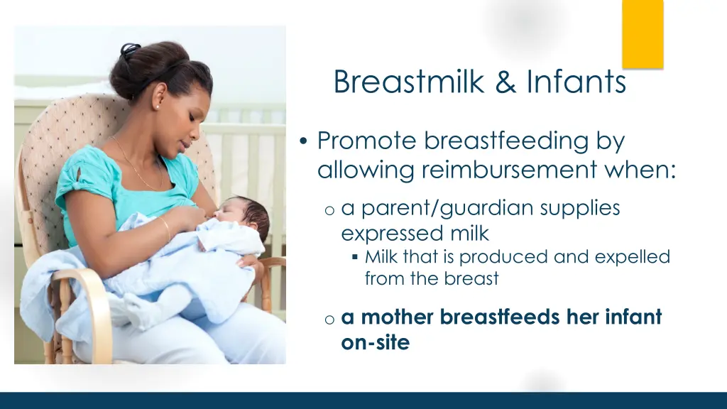 breastmilk infants