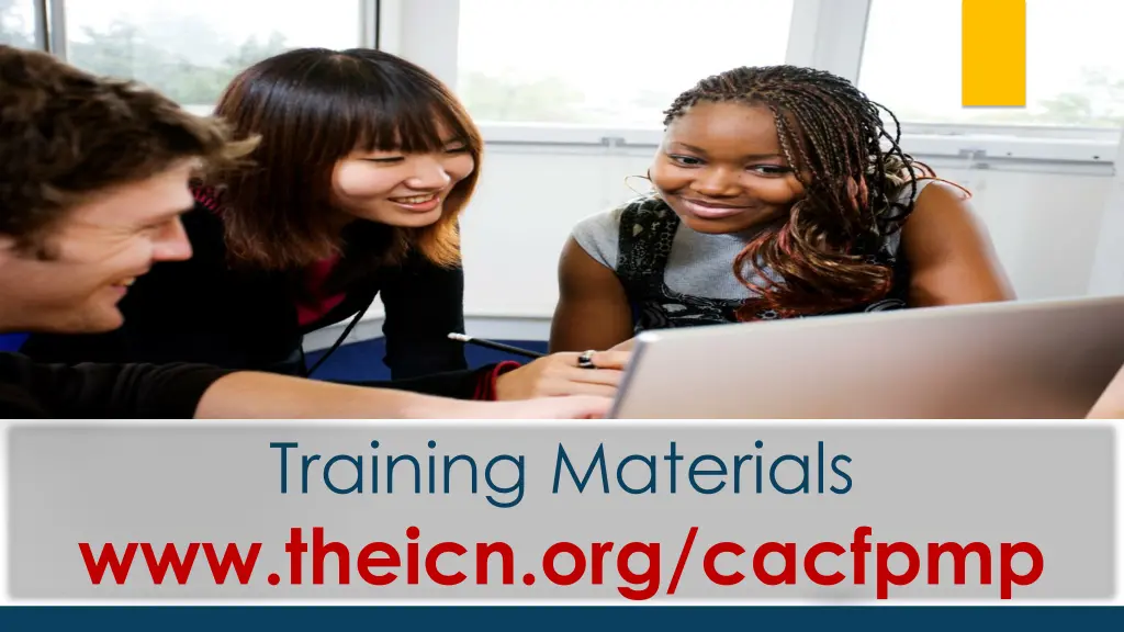 training materials www theicn org cacfpmp