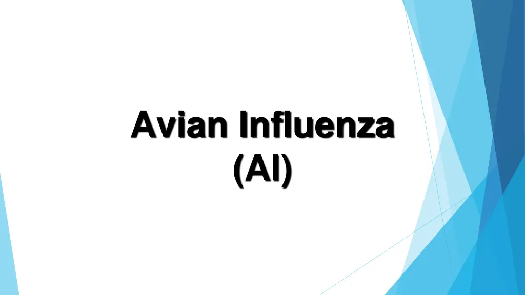 avian influenza ai