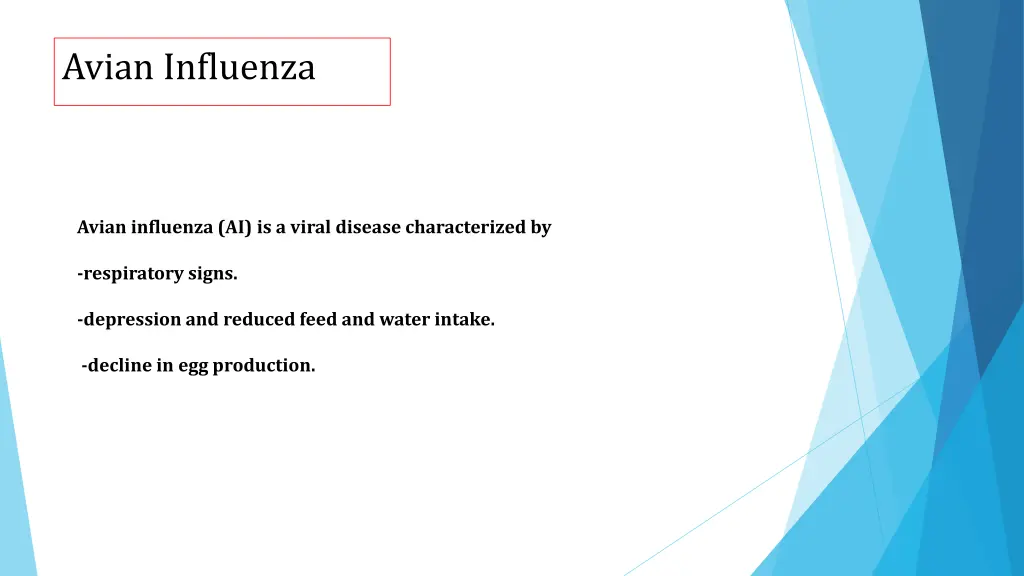 avian influenza