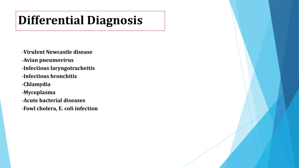 differential diagnosis 1
