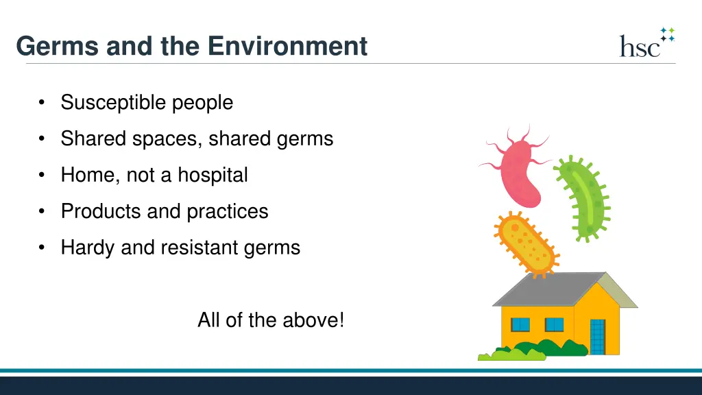 germs and the environment