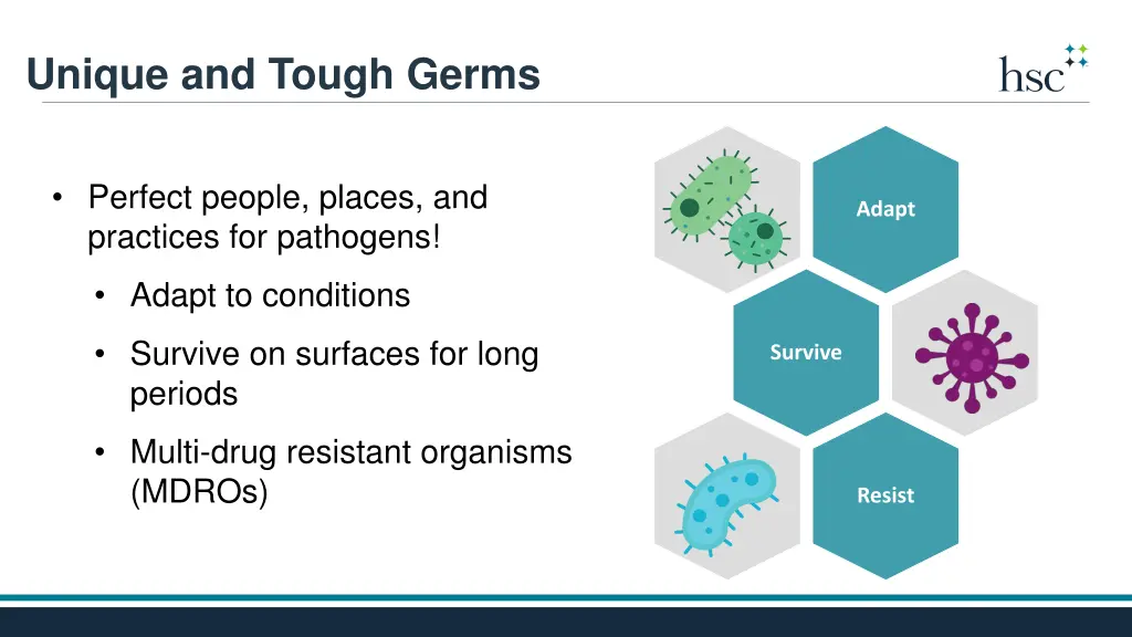 unique and tough germs