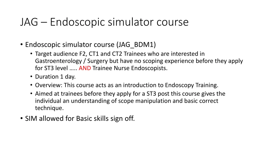 jag endoscopic simulator course 1