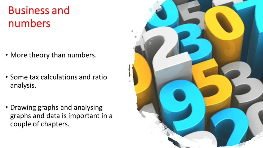 business and business and numbers numbers