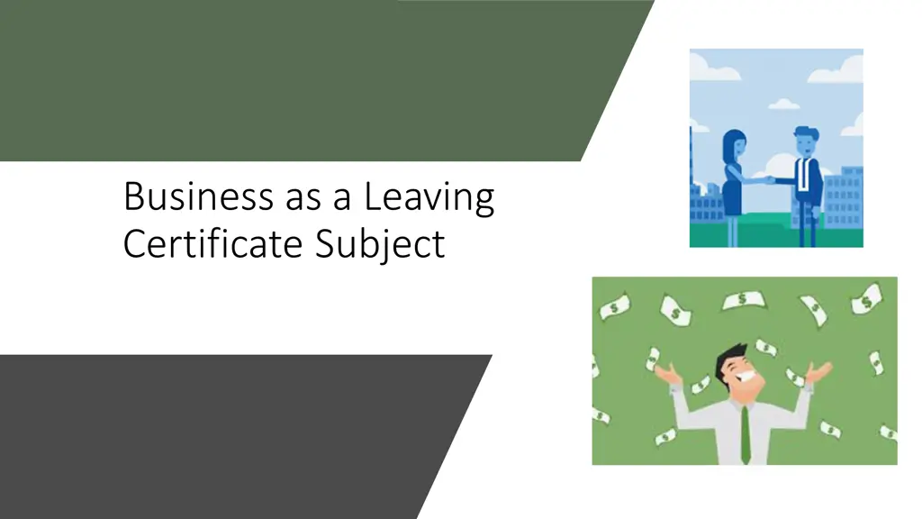 business as a leaving certificate subject