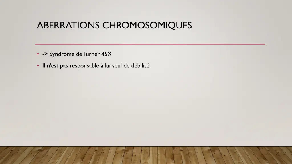 aberrations chromosomiques 1