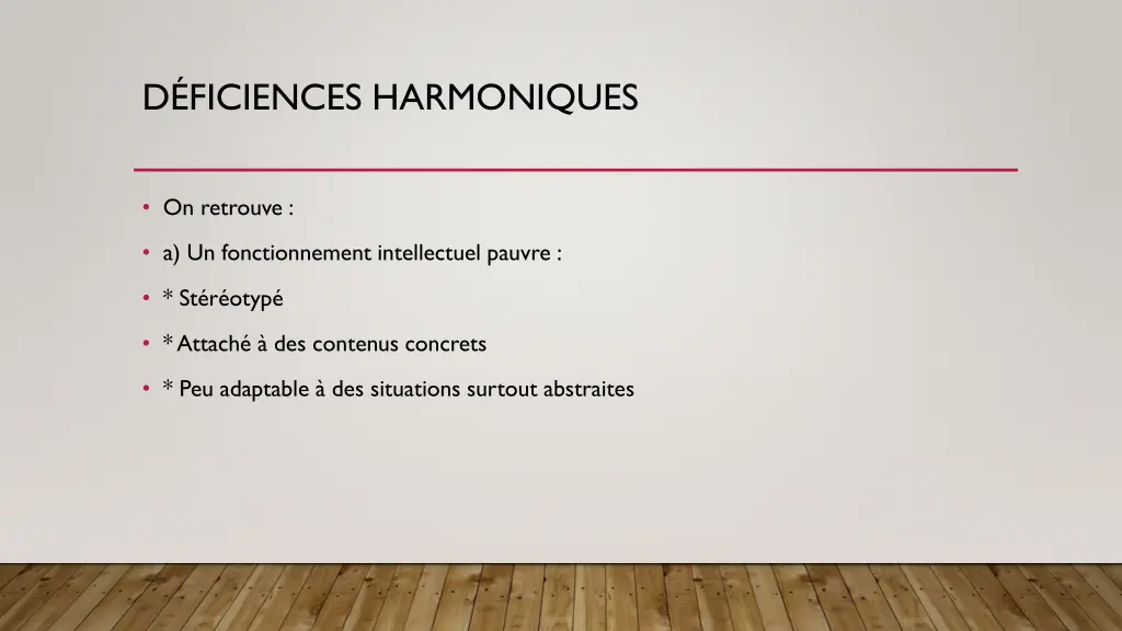 d ficiences harmoniques 1