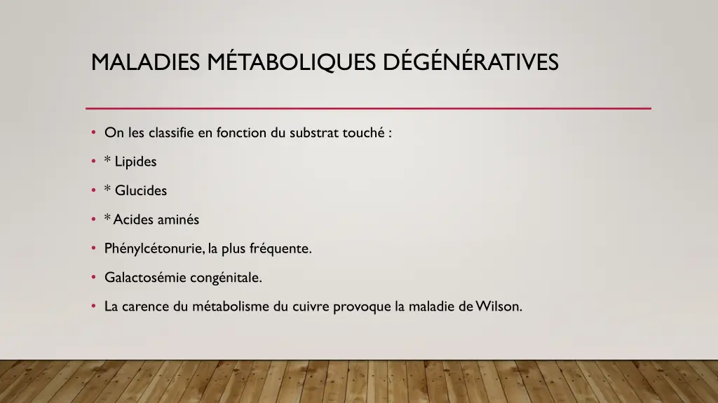 maladies m taboliques d g n ratives 1