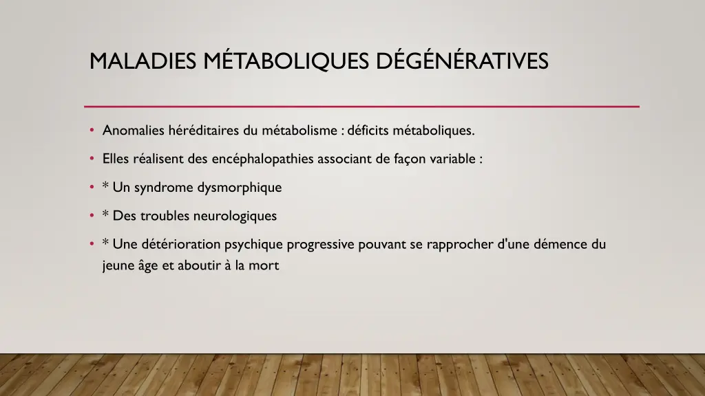 maladies m taboliques d g n ratives