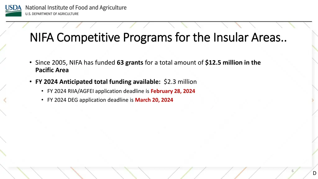 nifa competitive programs for the insular areas 1