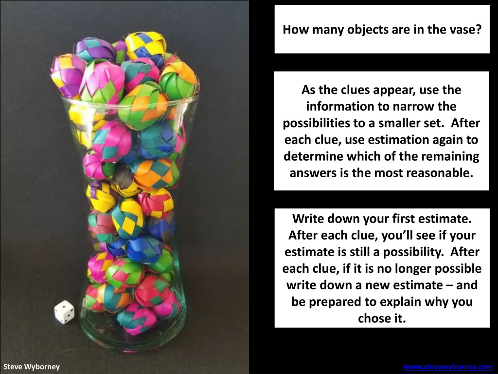 how many objects are in the vase 1