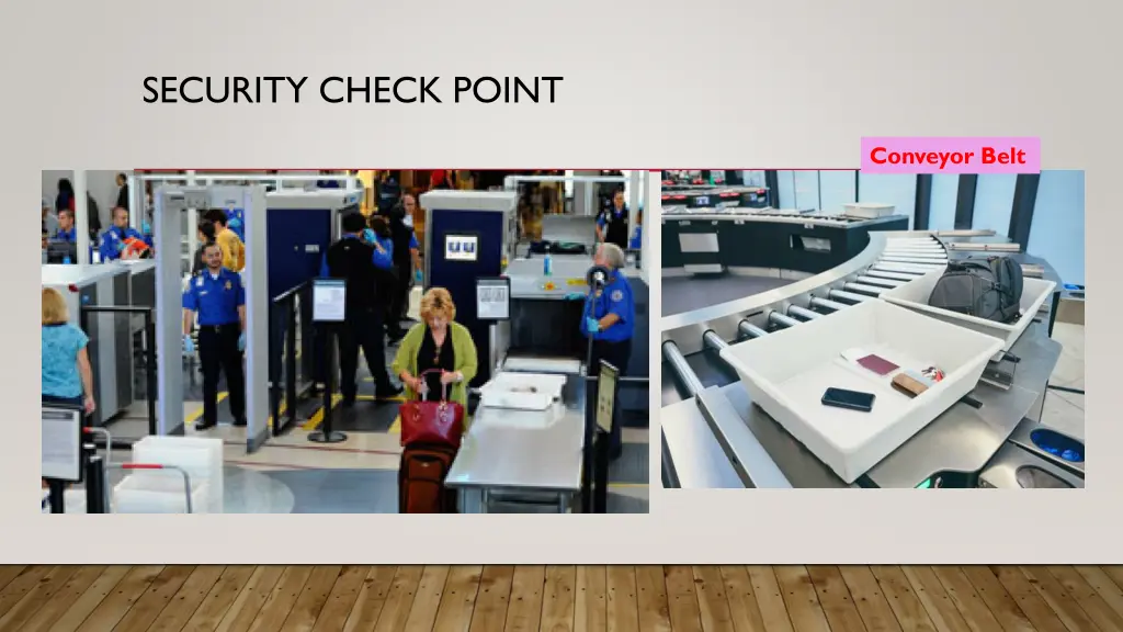 security check point