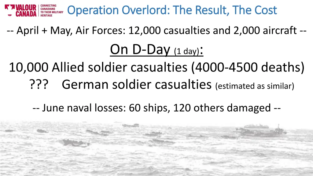 operation overlord the result the cost operation