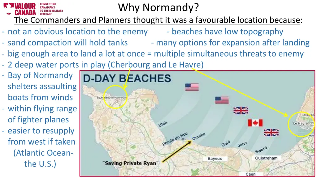 why normandy