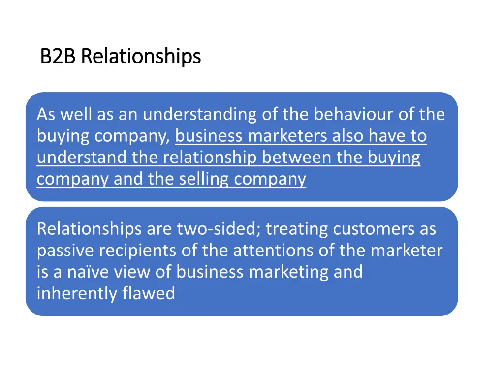 b2b relationships b2b relationships