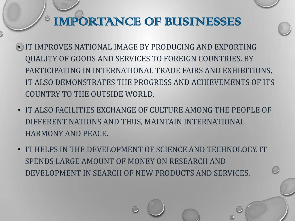 importance of businesses importance of businesses 1