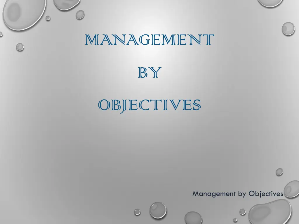 management