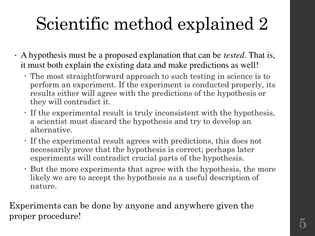 scientific method explained 2