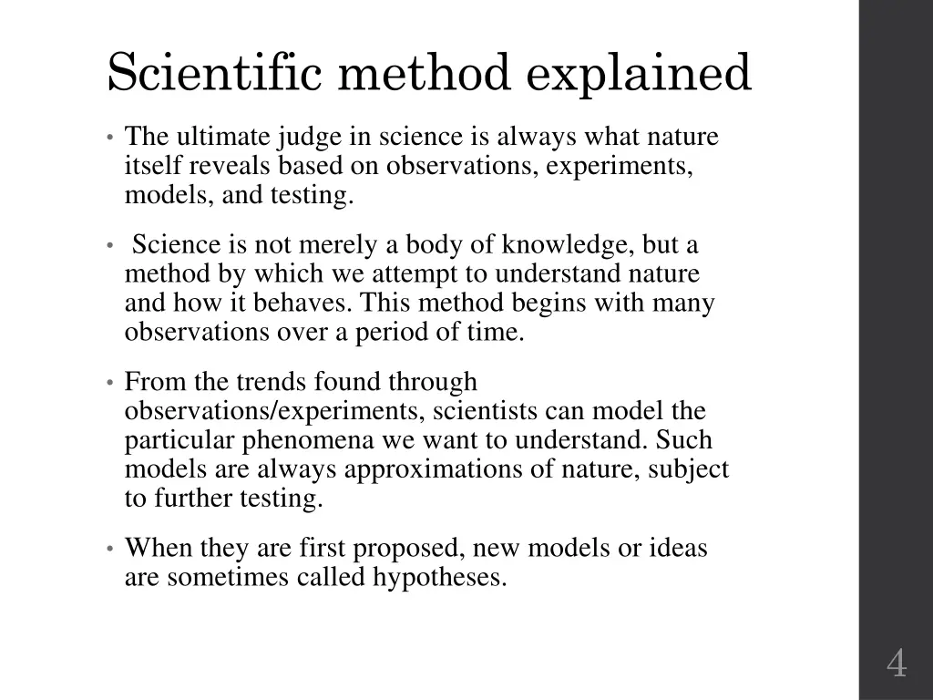 scientific method explained