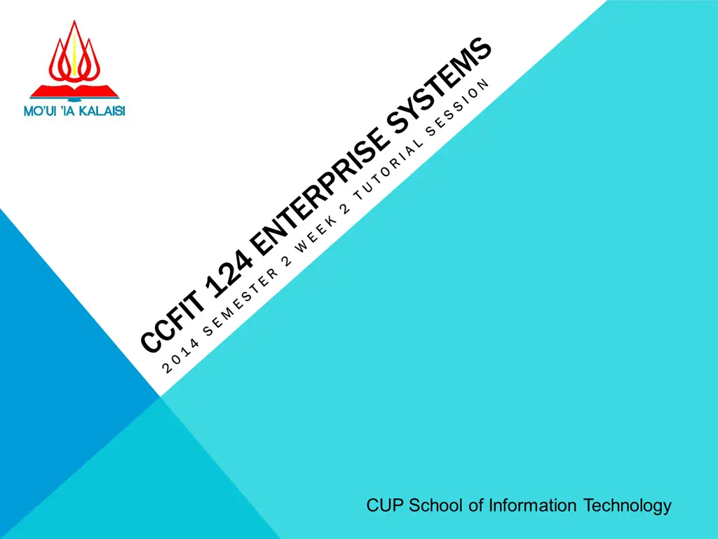 cup school of information technology