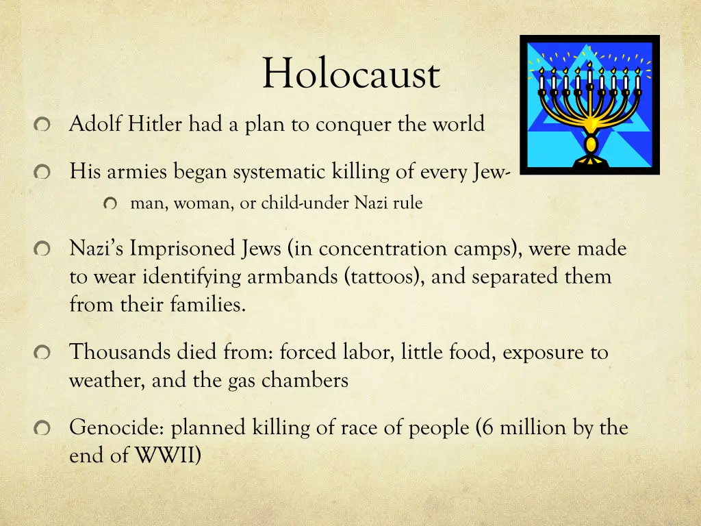 holocaust