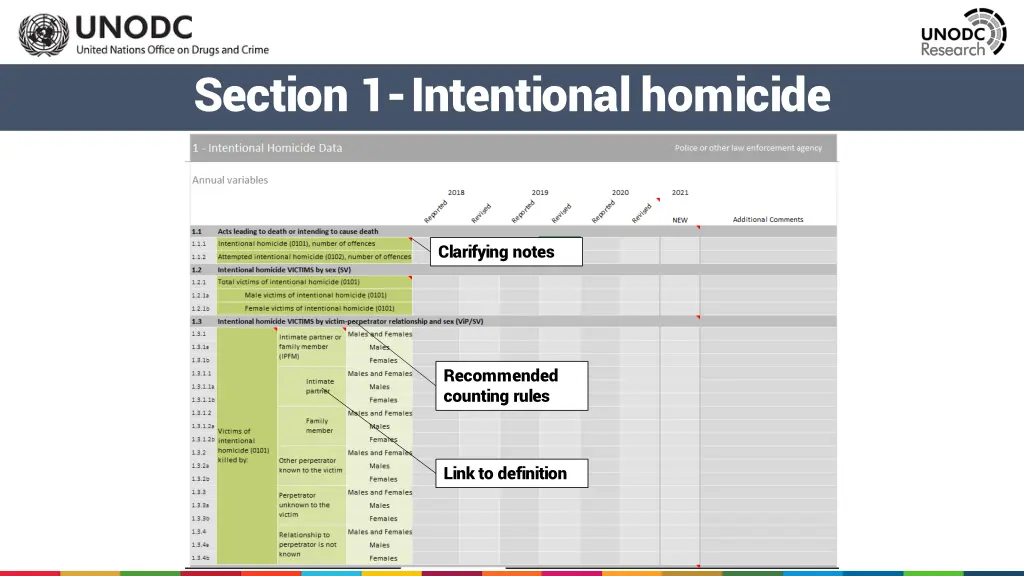 section 1 intentional homicide