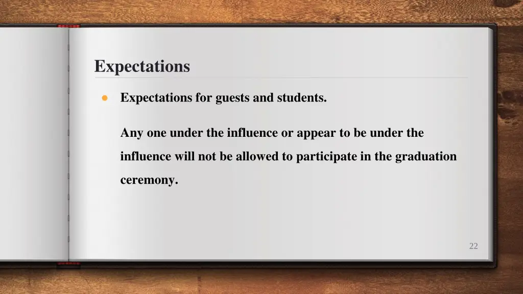 expectations