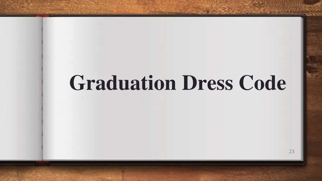 graduation dress code