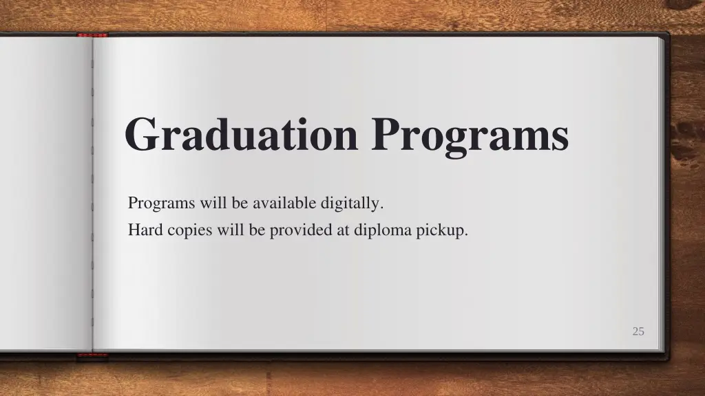 graduation programs