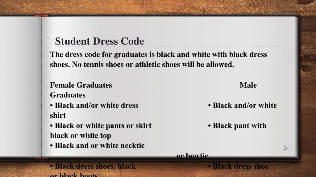 student dress code the dress code for graduates