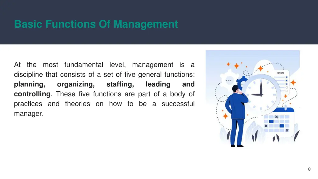 basic functions of management