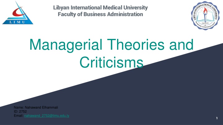 libyan international medical university faculty