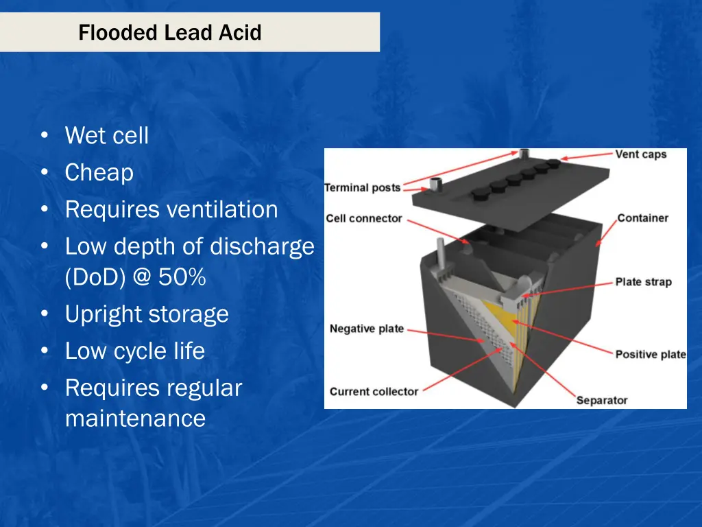 flooded lead acid