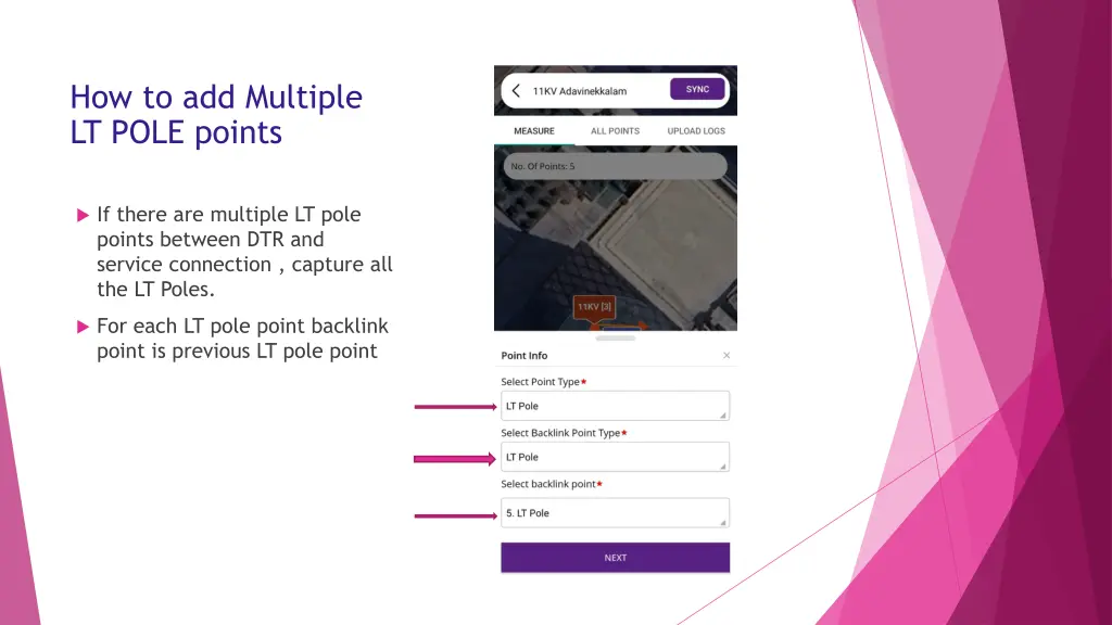 how to add multiple lt pole points