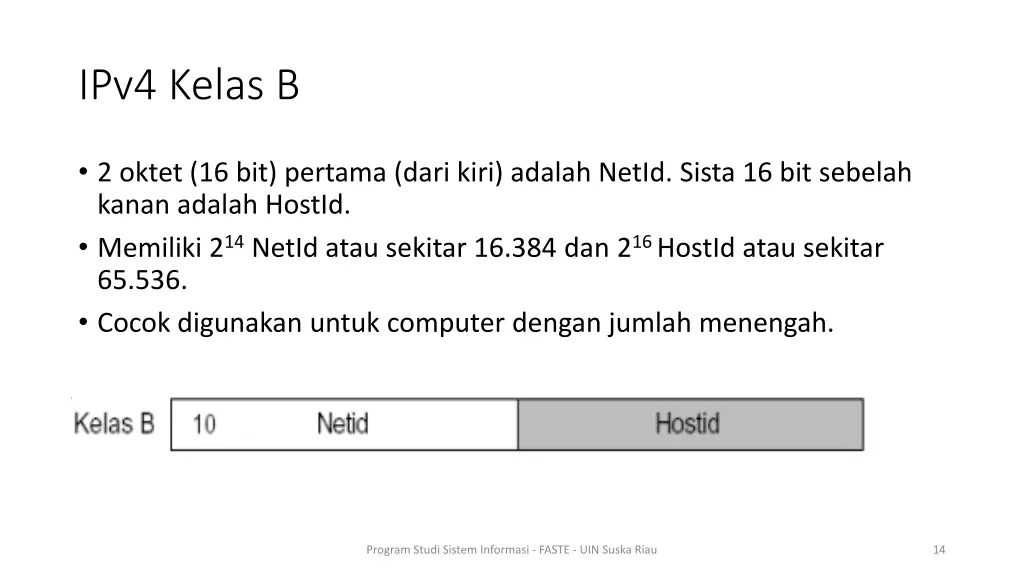 ipv4 kelas b