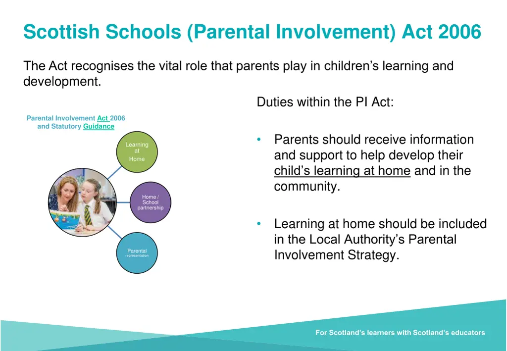 scottish schools parental involvement act 2006