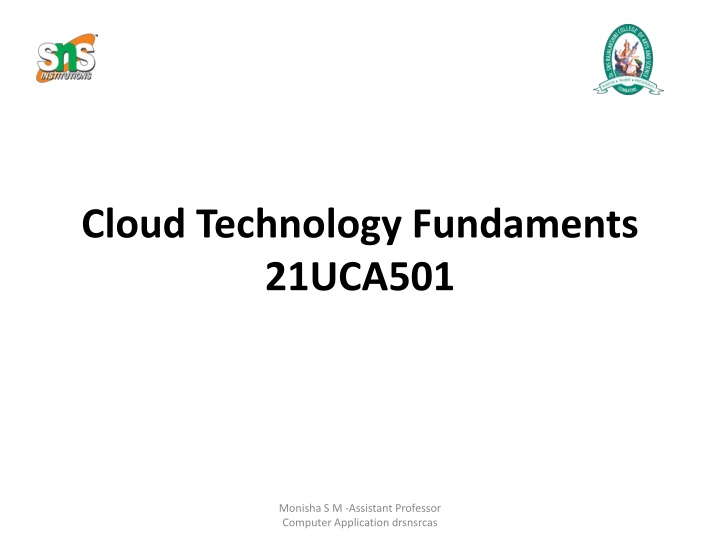 cloud technology fundaments 21uca501