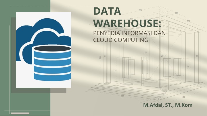 data warehouse penyedia informasi dan cloud