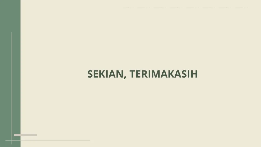 sekian terimakasih