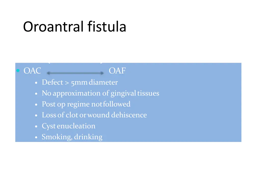 oroantral fistula 1