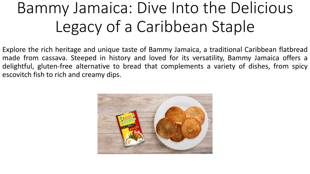 bammy jamaica dive into the delicious legacy