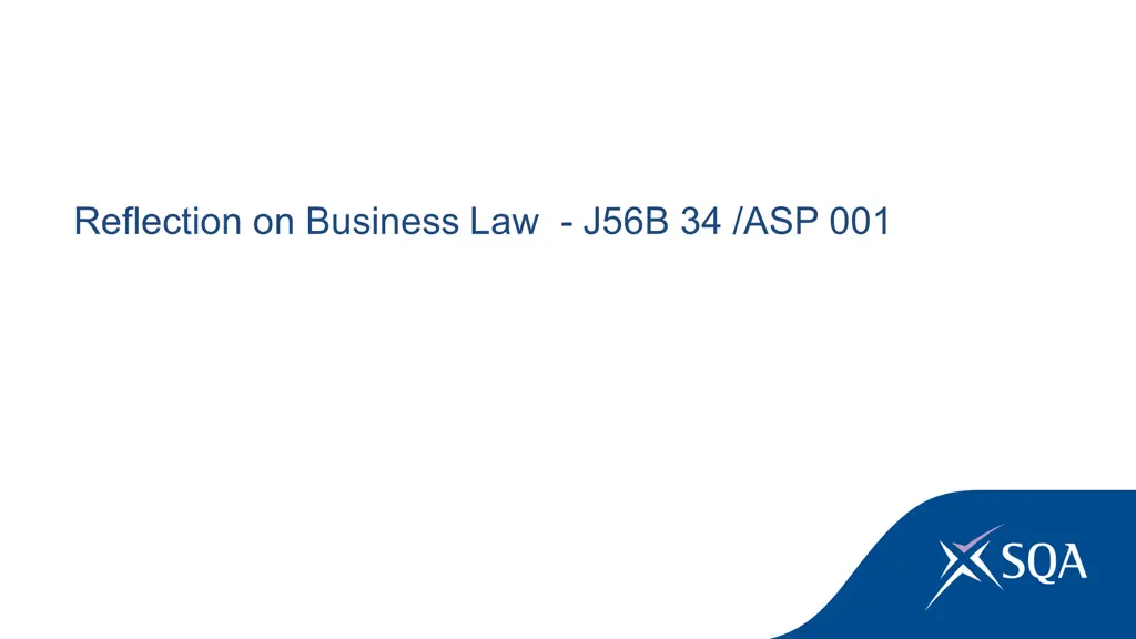 reflection on business law j56b 34 asp 001