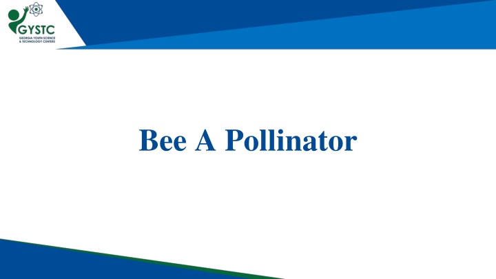 bee a pollinator