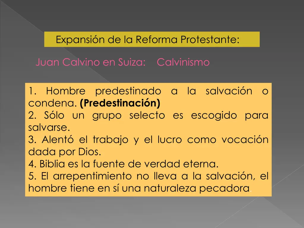 expansi n de la reforma protestante