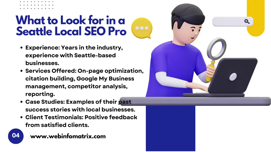 what to look for in a seattle local seo pro